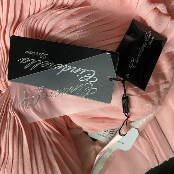 Boutique 1861 Pink Chiffon Dress - NWT, Plus Size 18 - Picture 8 of 15